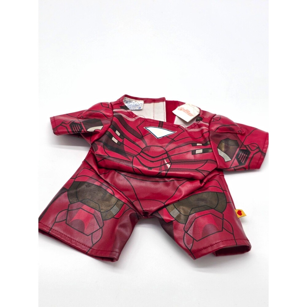 Marvel Avengers Bear Costume Outfit Red Superhero 1-Piece Cloth